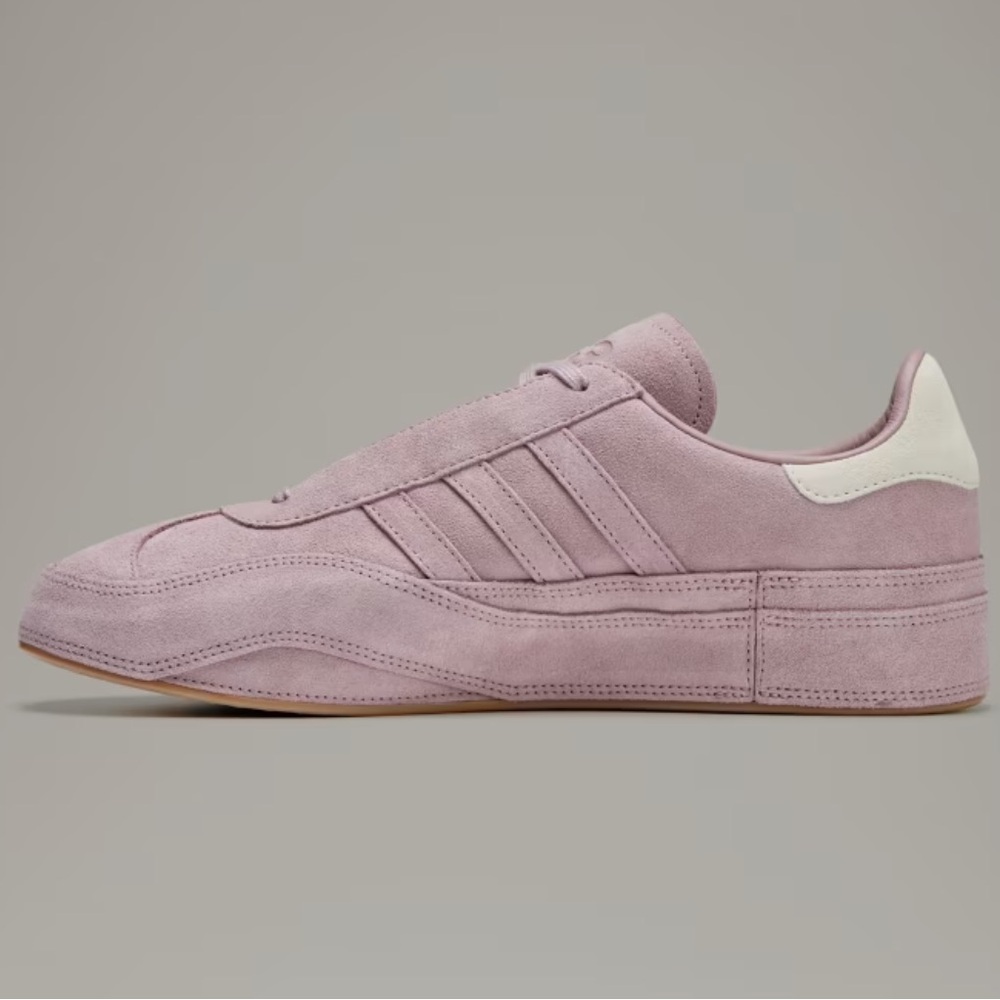 New Y-3 Yoji Yamamoto for Adidas Pink Suede Gazelle in Magic Mauve Alumina - Picture 6 of 16